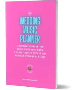 wedding music planner cover